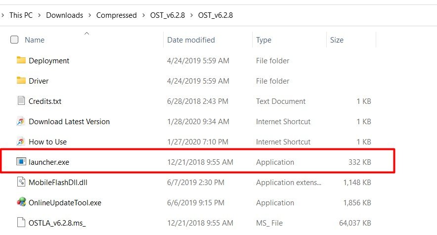OST LA launcher.exe