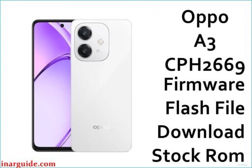 Oppo A3 cph2669 firmware