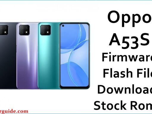 Oppo A53S Firmware