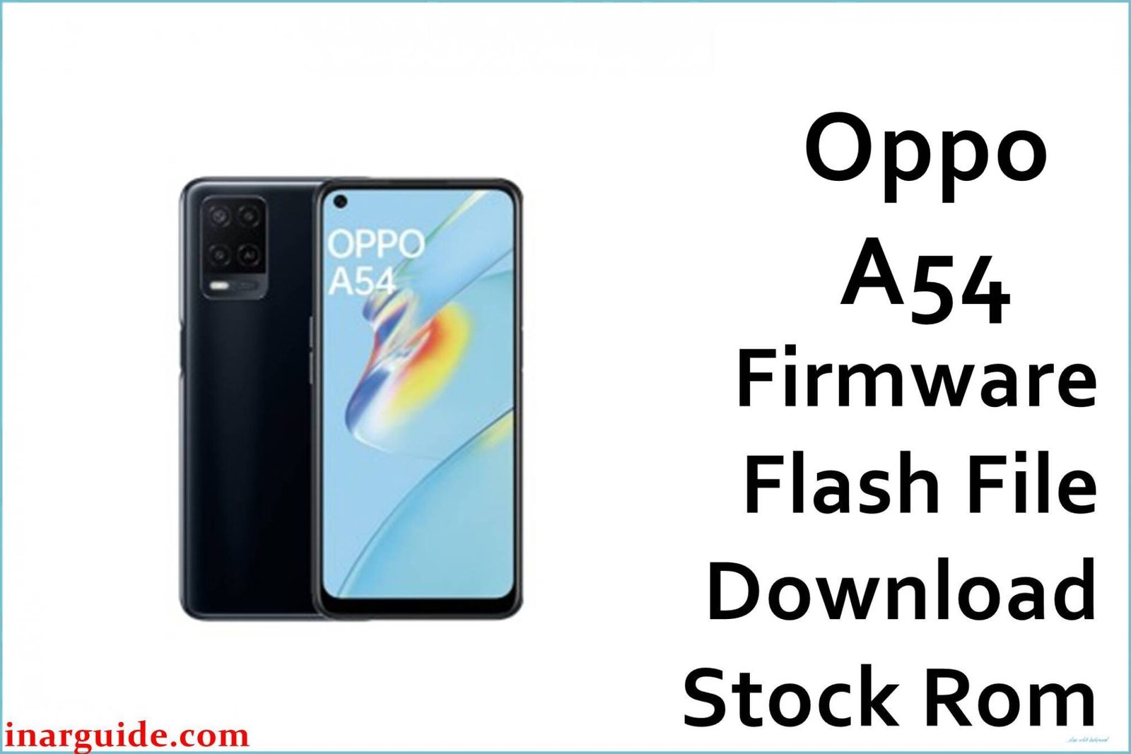 Oppo A54 Firmware