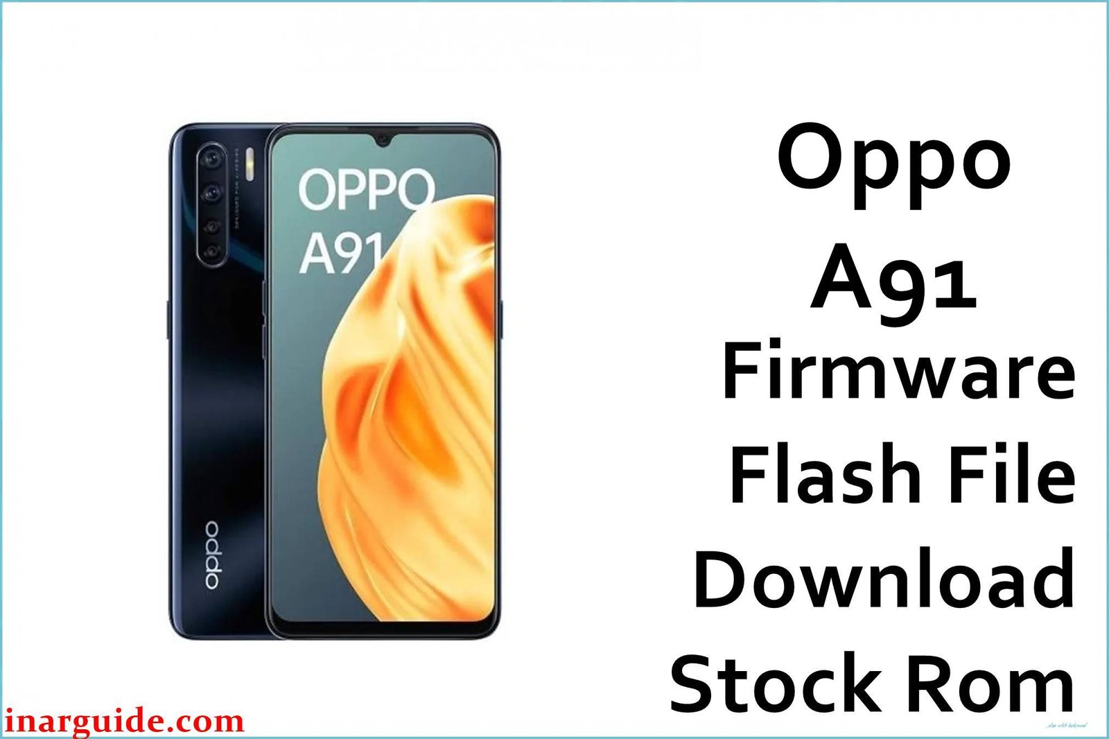 Oppo A91 Firmware