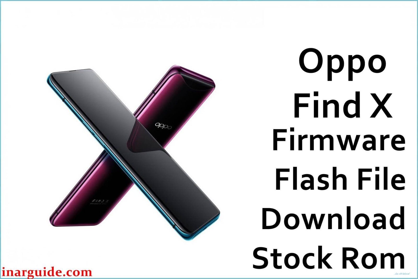 Oppo Find X Firmware