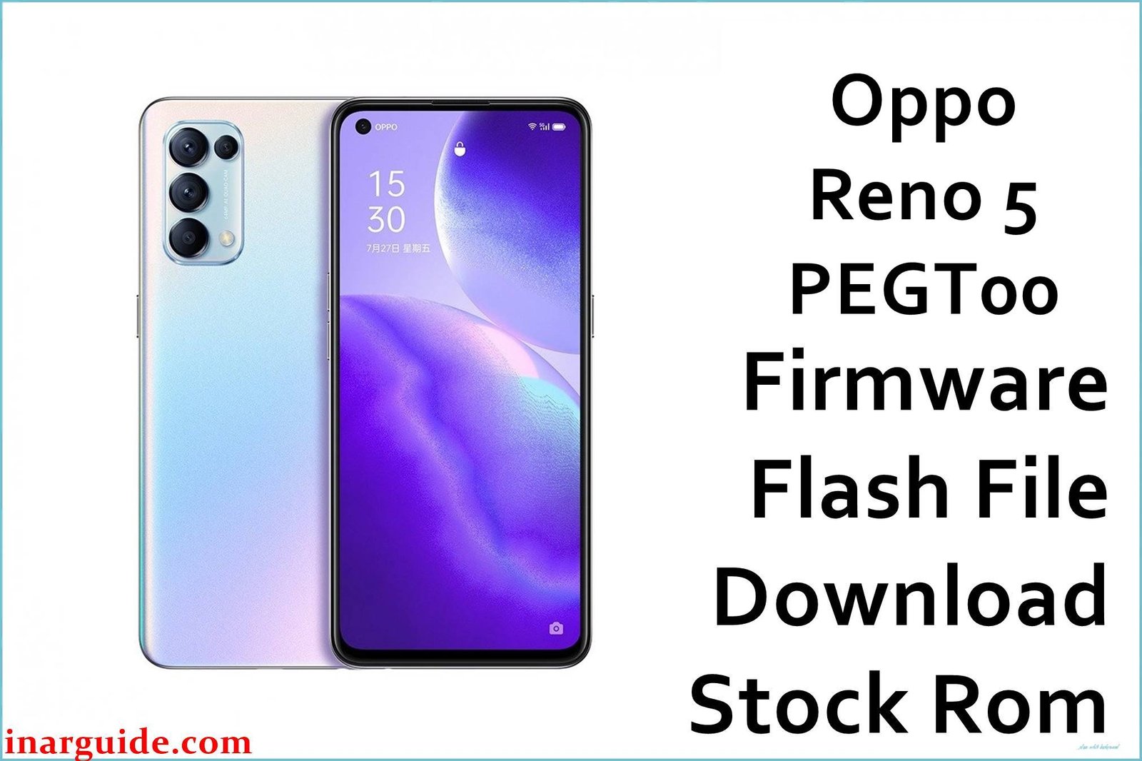 Oppo Reno 5 PEGT00 Firmware