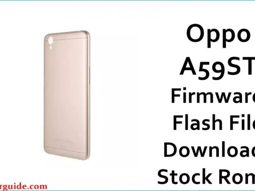 Oppo A59ST Firmware