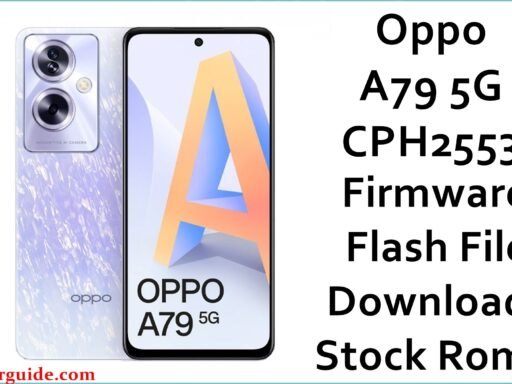Oppo A79 5G CPH2553 Firmware
