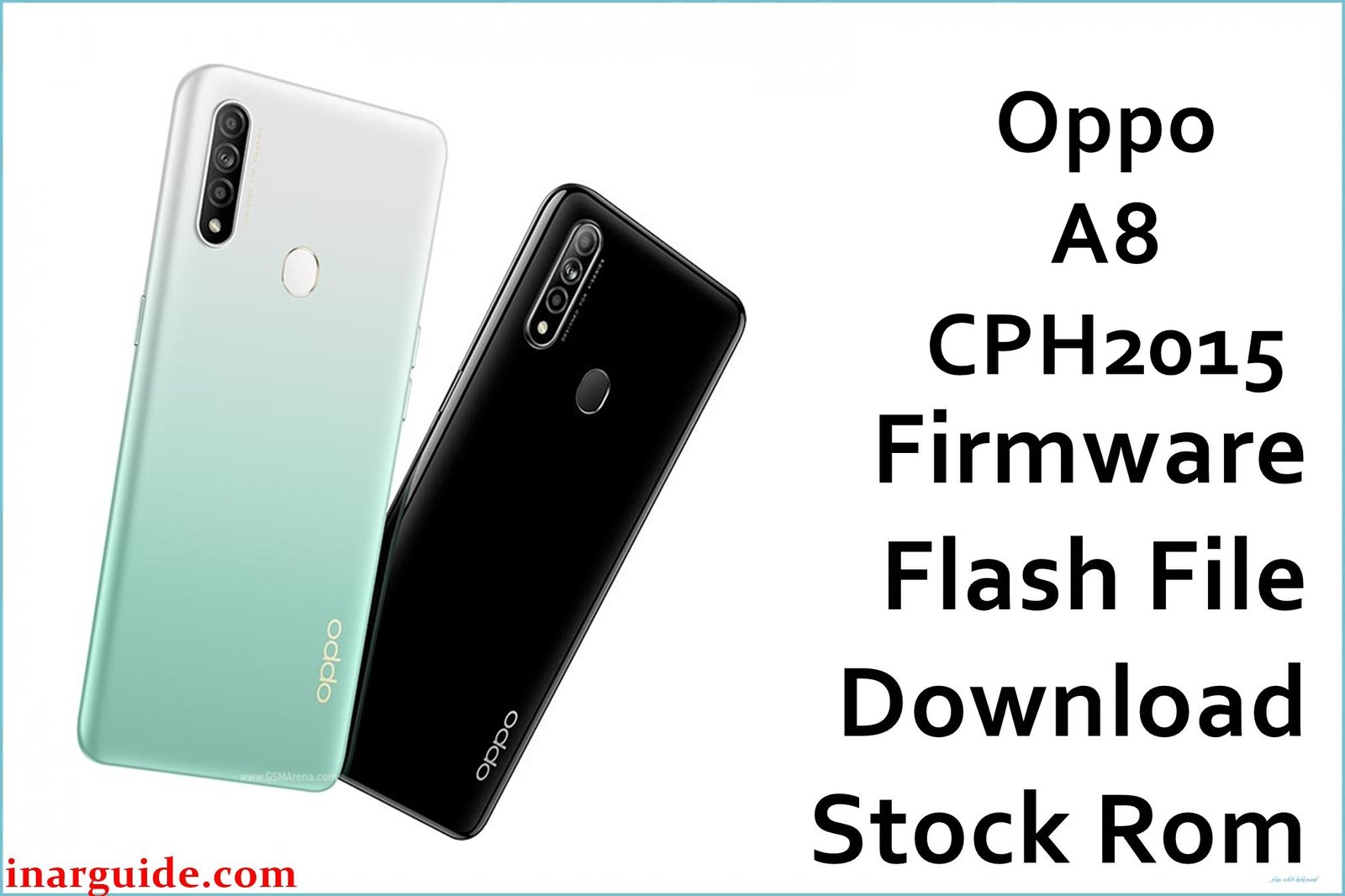 Oppo A8 CPH2015 Firmware