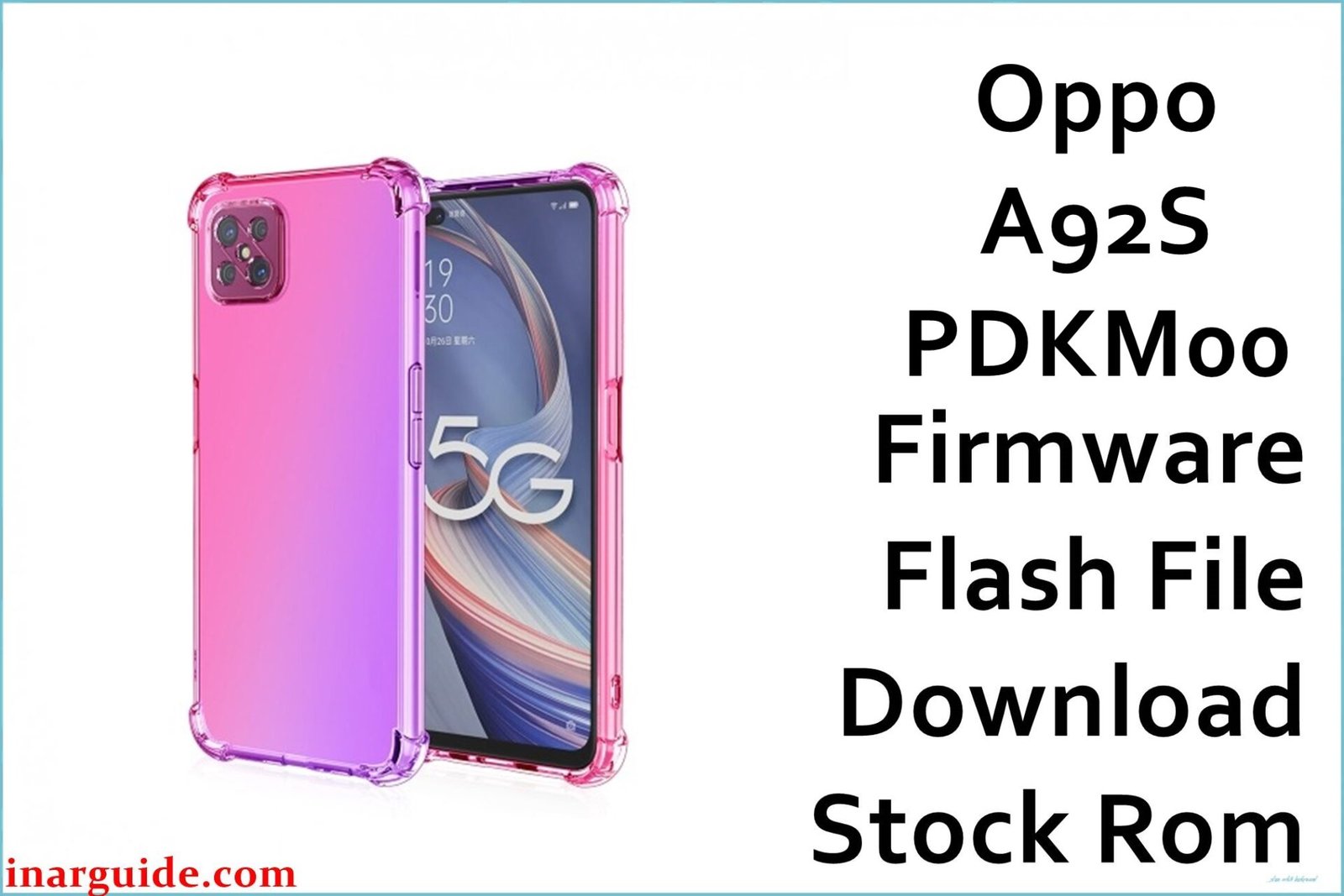 Oppo A92S PDKM00 Firmware