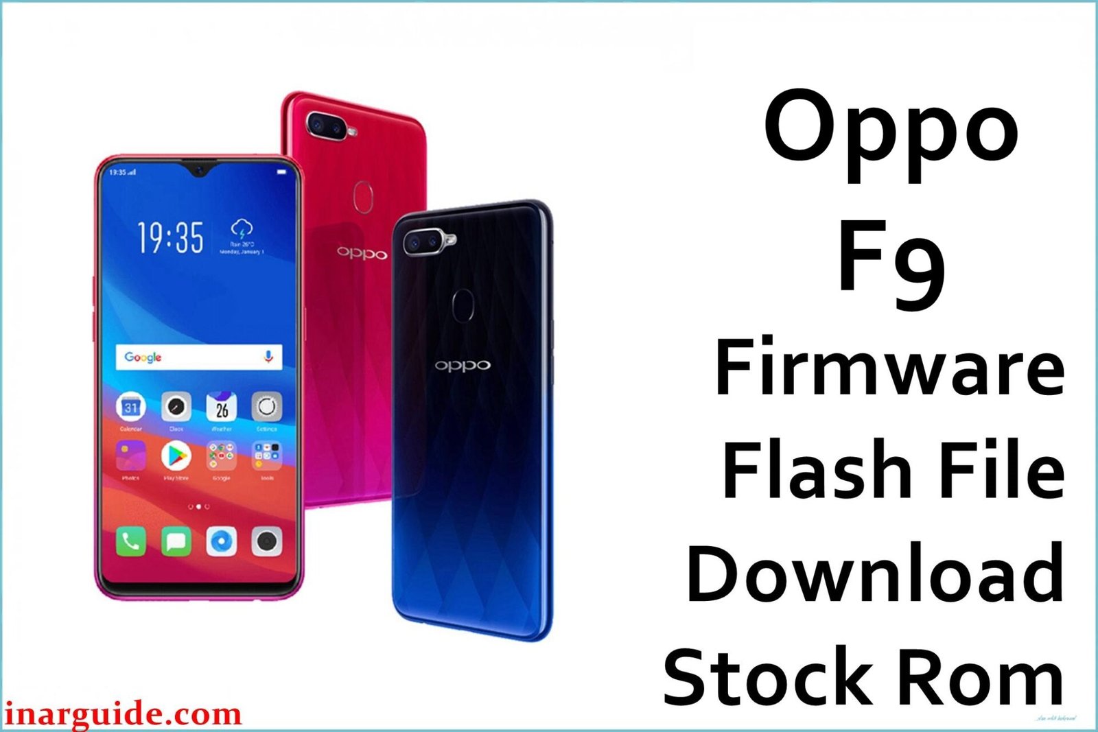 Oppo F9 Firmware