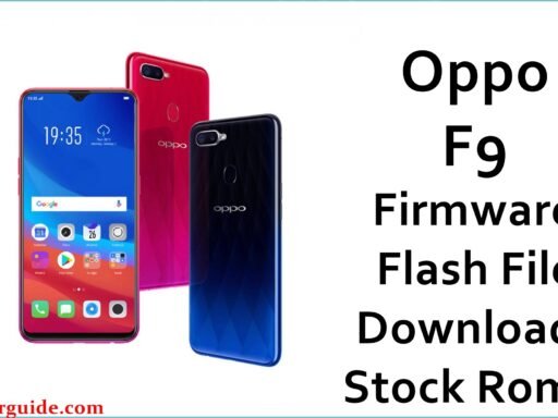 Oppo F9 Firmware