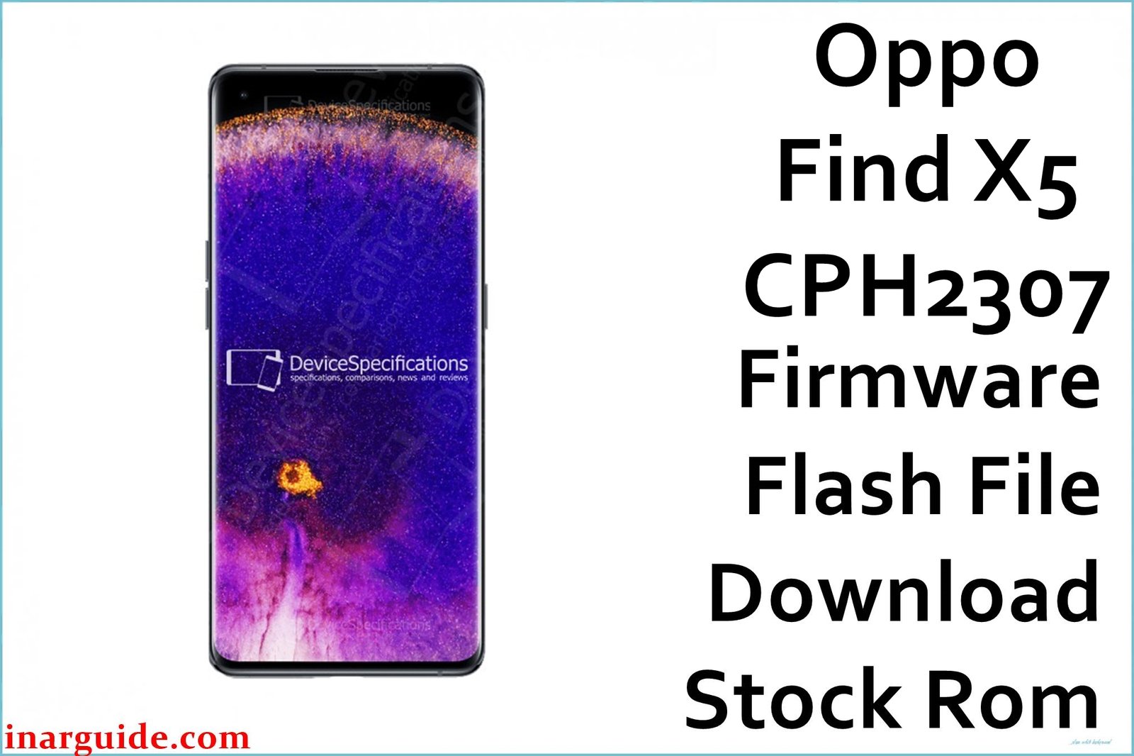 Oppo Find X5 CPH2307 Firmware