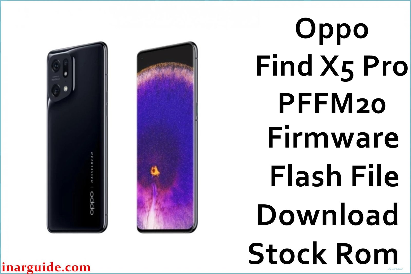 Oppo Find X5 Pro PFFM20 Firmware