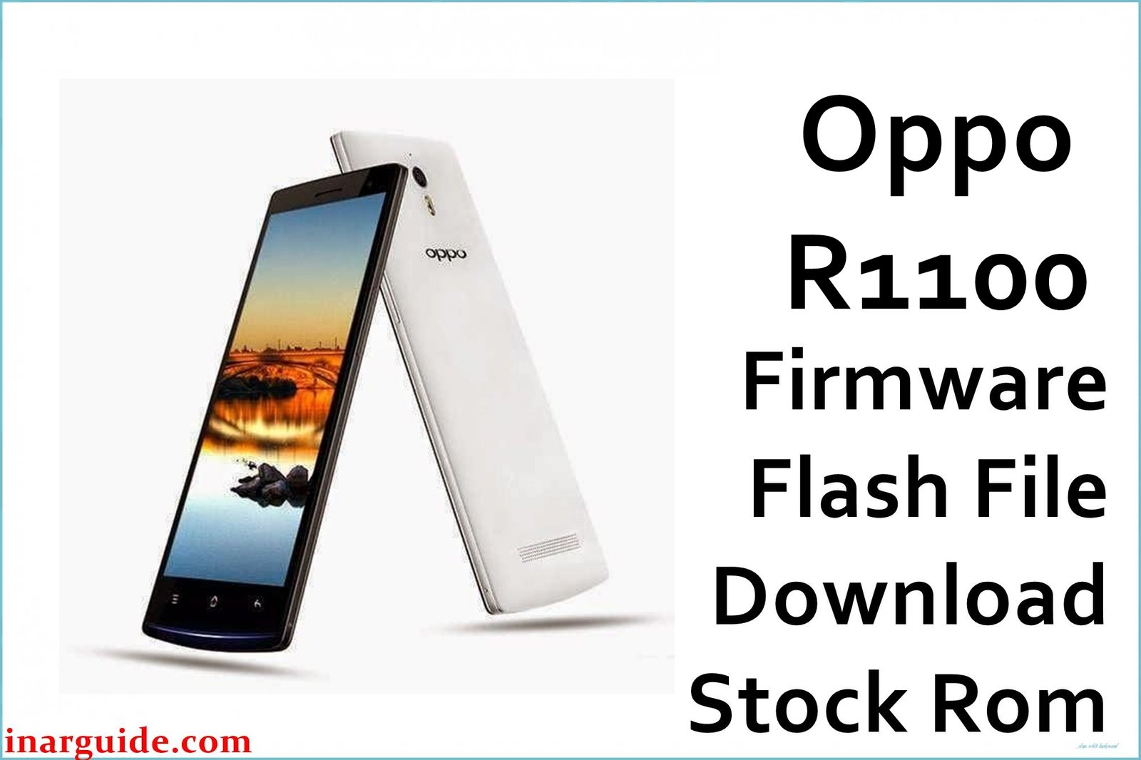 Oppo R1100 Firmware