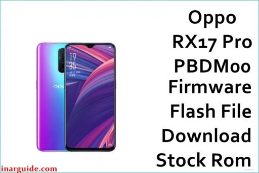 Oppo RX17 Pro PBDM00 Firmware