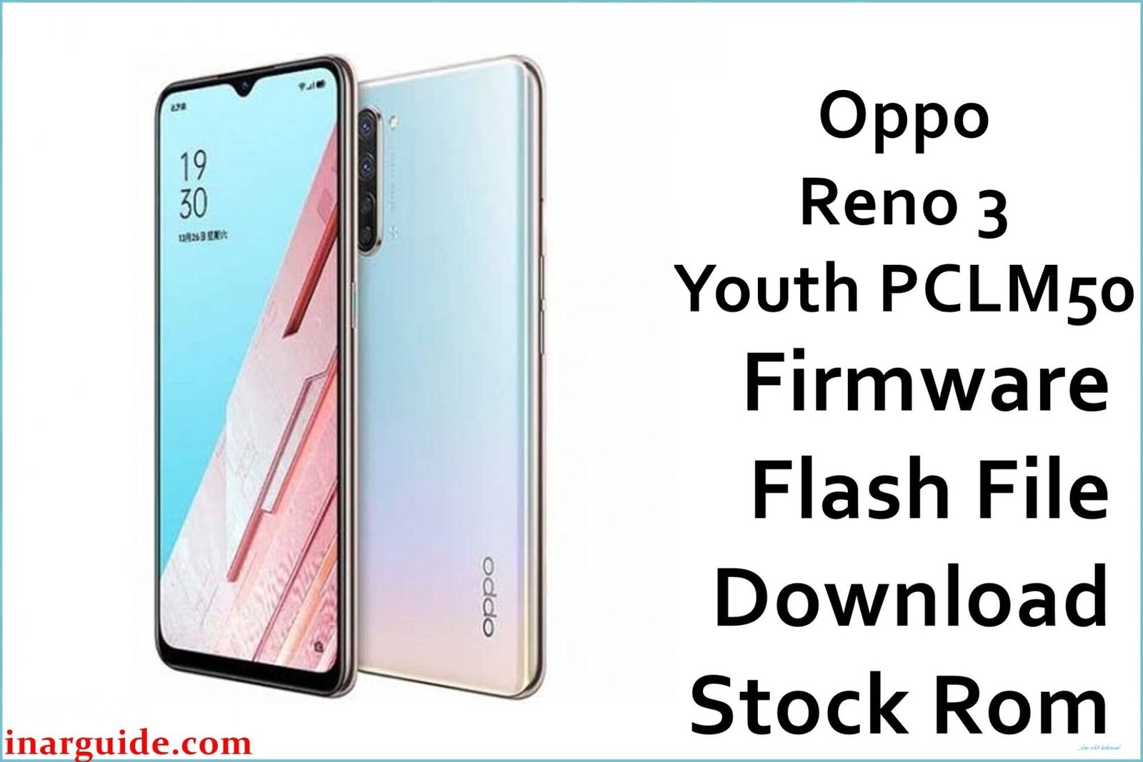 Oppo Reno 3 Youth PCLM50 Firmware