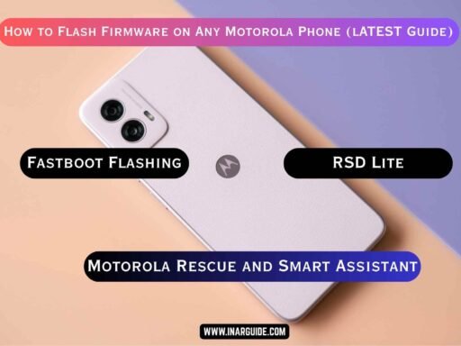 How to Flash Firmware on Any Motorola Phone (2025 Guide)