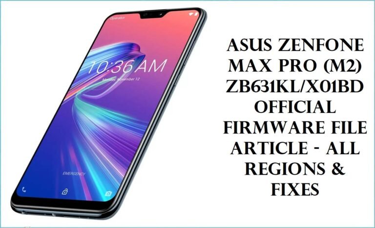 Asus Zenfone Max Pro (M2) ZB631KL - X01BD