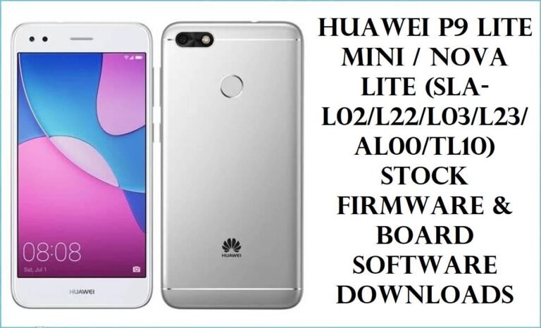 Huawei P9 Lite mini, Huawei Y6 Pro (2017), Huawei Nova Lite (Selina SLA)