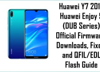 Huawei Y7 2019 / Huawei Enjoy 9 (DUB Series) Official Firmware: Downloads, Fixes, and QFIL/EDL Flash Guide Huawei Y7 2019 / Huawei Enjoy 9 (DUB Series) Official Firmware: Downloads, Fixes, and QFIL/EDL Flash Guide