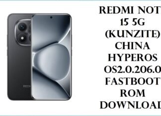 Redmi Note 15 5G (kunzite) China HyperOS OS2.0.206.0 Fastboot ROM Download Redmi Note 15 5G (kunzite)