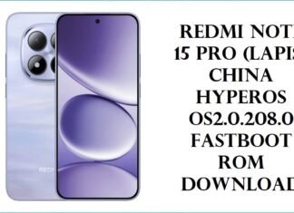 Redmi Note 15 Pro (lapis) China HyperOS OS2.0.208.0 Fastboot ROM Download Redmi Note 15 Pro (lapis)