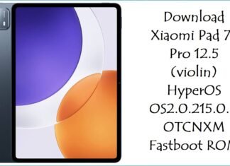 Download Xiaomi Pad 7S Pro 12.5 (violin) HyperOS OS2.0.215.0.VOTCNXM Fastboot ROM Xiaomi Pad 7S Pro 12.5 (violin)