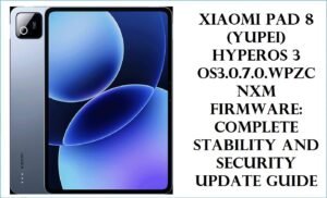 Xiaomi Pad 8 (yupei) HyperOS 3 OS3.0.7.0.WPZCNXM Firmware