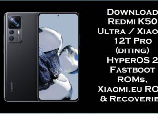Download Redmi K50 Ultra / Xiaomi 12T Pro (diting) HyperOS 2 Fastboot ROMs, Xiaomi.eu ROM & Recoveries Redmi K50 Ultra & Xiaomi 12T Pro (diting)