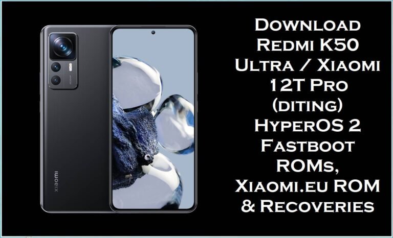 Redmi K50 Ultra & Xiaomi 12T Pro (diting)