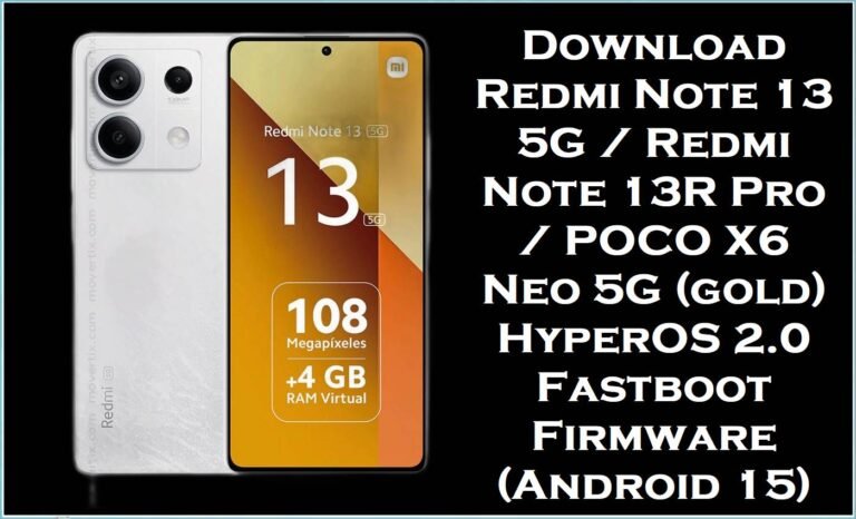 Redmi Note 13 5G & Redmi Note 13R Pro & POCO X6 Neo 5G (gold)