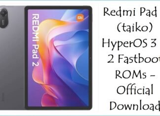 Redmi Pad 2 (taiko) HyperOS 3 & 2 Fastboot ROMs – Official Download Redmi Pad 2 (taiko)