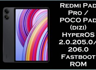 Redmi Pad Pro / POCO Pad (dizi) HyperOS 2.0.205.0/206.0 Fastboot ROM Redmi Pad Pro & POCO Pad (dizi)