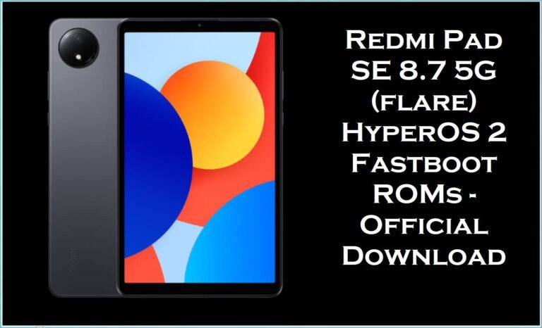 Redmi Pad SE 8.7 5G (flare)