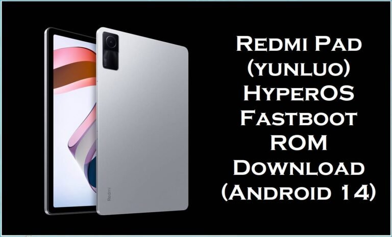 Redmi Pad (yunluo)