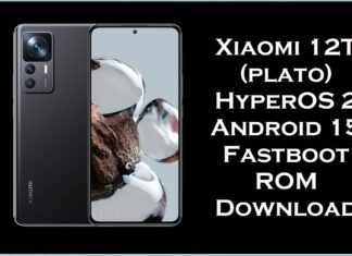 Xiaomi 12T (plato) HyperOS 2 Android 15 Fastboot ROM Download Xiaomi 12T (plato)