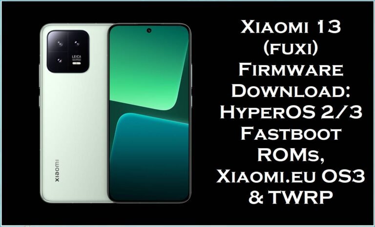 Xiaomi 13 (fuxi)