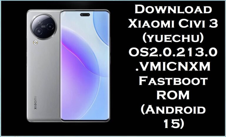 Xiaomi Civi 3 (yuechu)