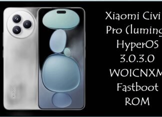 Xiaomi Civi 5 Pro (luming) HyperOS 3.0.3.0 WOICNXM Fastboot ROM Xiaomi Civi 5 Pro (luming)