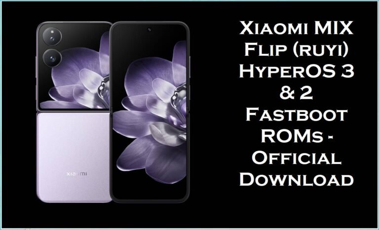 Xiaomi MIX Flip (ruyi)