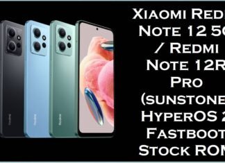 Xiaomi Redmi Note 12 5G / Redmi Note 12R Pro (sunstone) HyperOS 2 Fastboot Stock ROM Xiaomi Redmi Note 12 5G / Redmi Note 12R Pro (sunstone) HyperOS 2 Fastboot Stock ROM