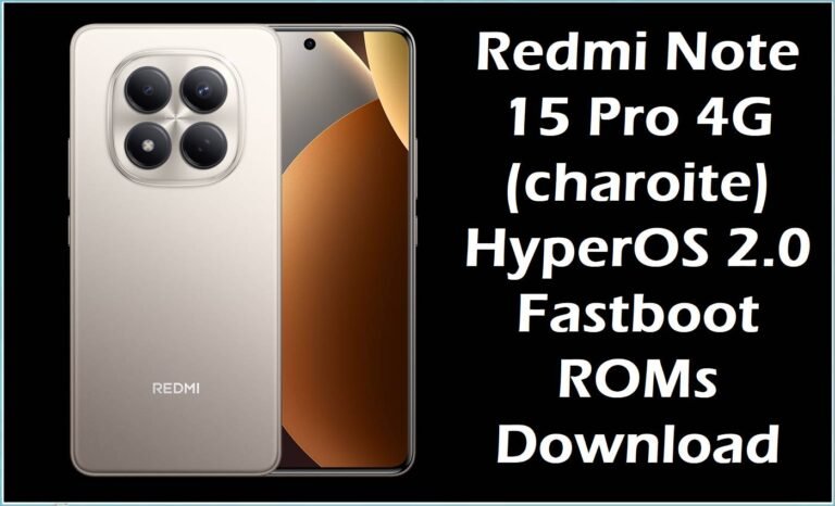 Redmi Note 15 Pro 4G (charoite)