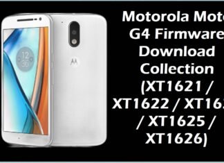 Motorola Moto G4 Firmware Download Collection (XT1621 / XT1622 / XT1624 / XT1625 / XT1626) Motorola Moto G4